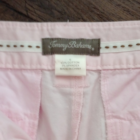 Tommy Bahama Women's Pink Bermuda Shorts, Size 6 - Picture 5 of 11